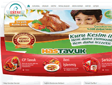 Tablet Screenshot of estavtavukculuk.com